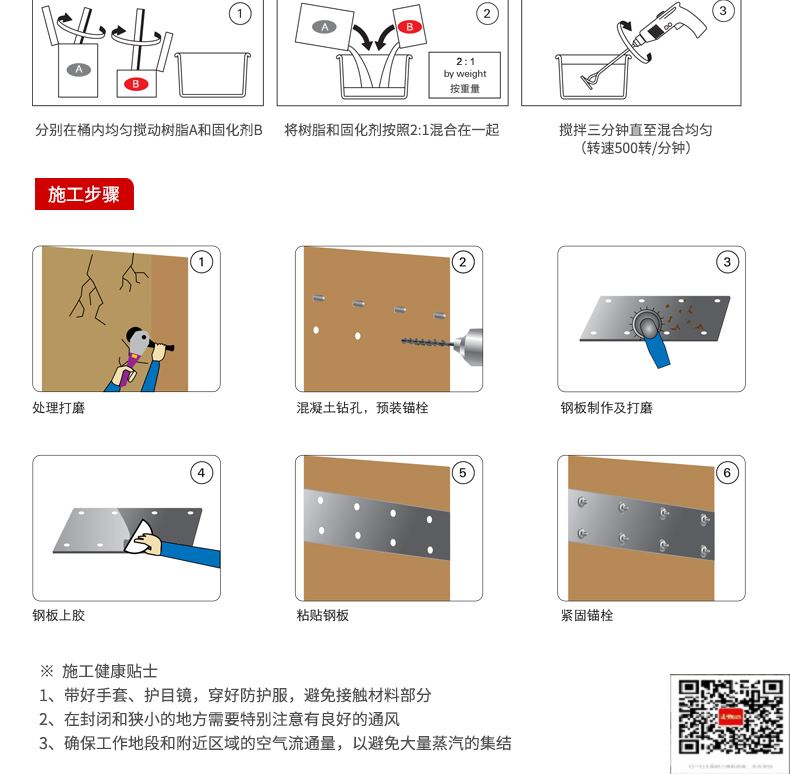 包钢故城粘钢加固施工过程